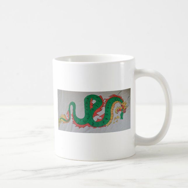 Caneca De Café Dragão Chinês (Direita)