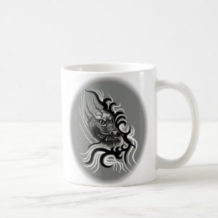 Caneca De Café Dragão da China em Tattoostyle