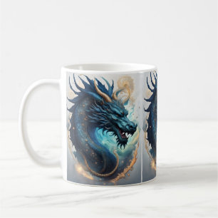 caneca de café dragão das nuvens