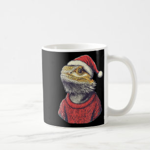 Caneca De Café Dragão de Barba Suado Feio Natal