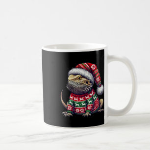 Caneca De Café Dragão de Barba Suado Feio Natal