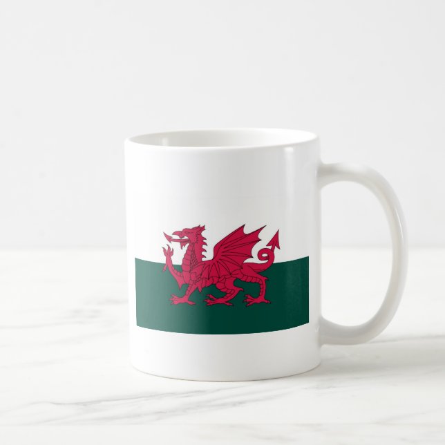 Caneca De Café Dragão de Galês (Direita)