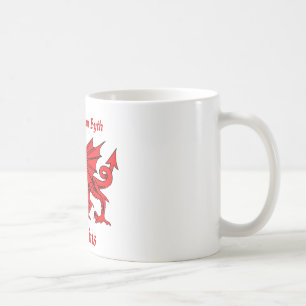 Caneca De Café Dragão de Jenkins Galês