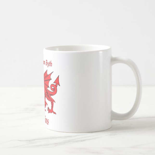 Caneca De Café Dragão de Jenkins Galês (Direita)