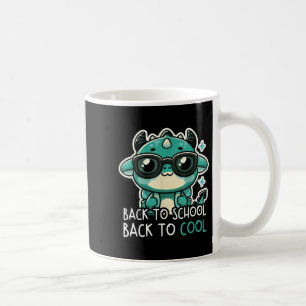 Caneca De Café Dragão De Volta Para A Escola Bons Camiseiros De C