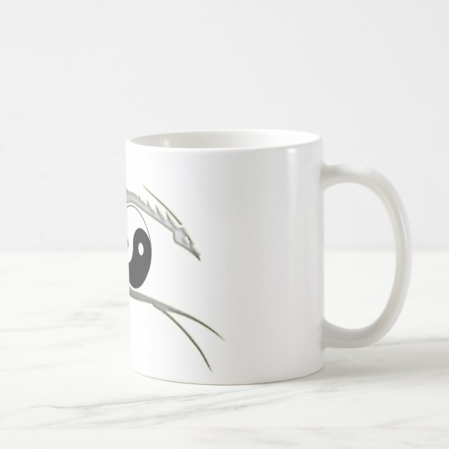 Caneca De Café Dragão de Yin-Yang (Direita)