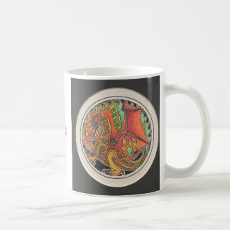 Caneca De Café Dragão do fogo