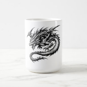 Caneca De Café Dragão do Fogo Celeste