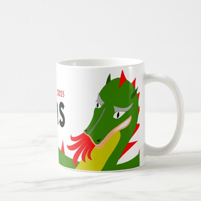 Caneca De Café Dragão Doudou 2025 de Mons (Direita)