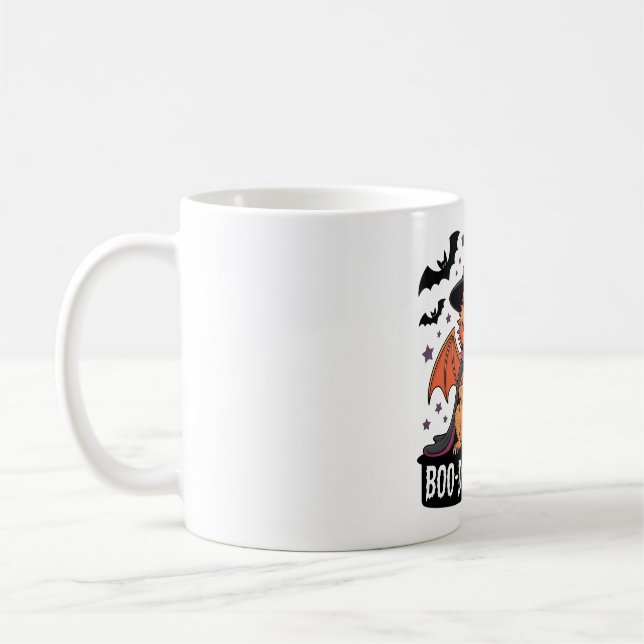 Caneca De Café Dragão Estranho Design (Esquerda)