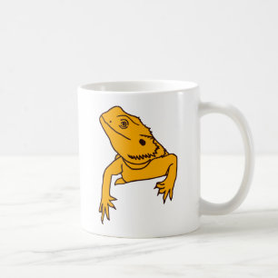 Caneca De Café Dragão farpado Mousepad