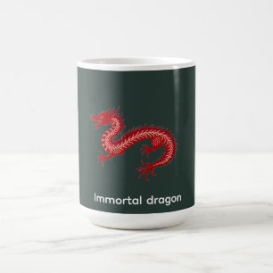 Caneca De Café Dragão Imortal