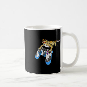Caneca De Café Dragão Lagartos Dragões Barbudos 