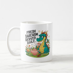 Caneca De Café Dragão Sarcástico