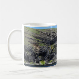 Caneca De Café Dragon Face Rock Cliff Skye