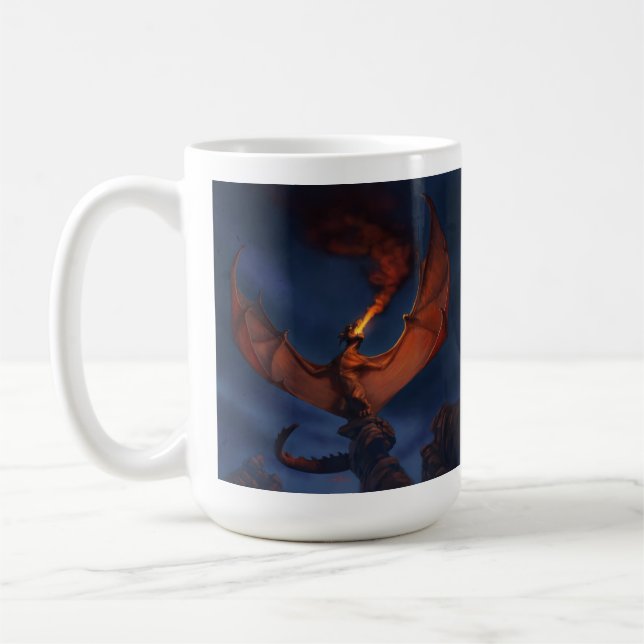 Caneca De Café Dragon Roar (Esquerda)
