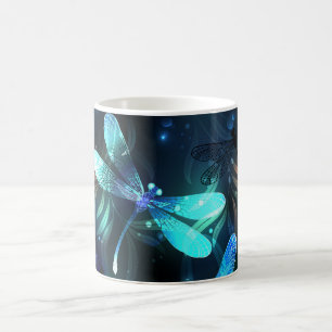 Caneca De Café Dragonflies de lago