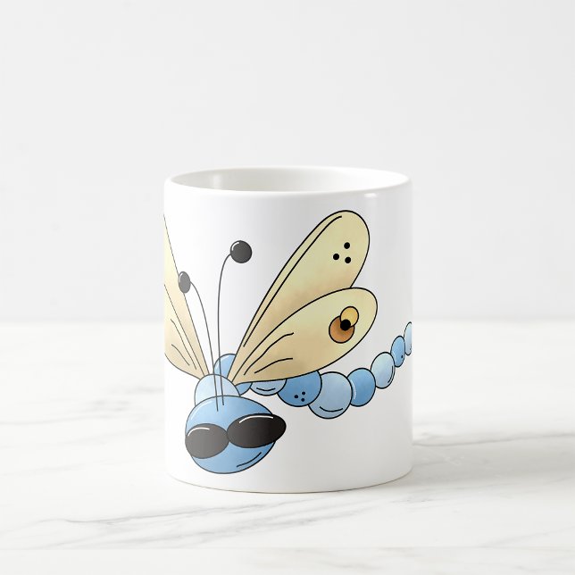 Caneca De Café Dragonfly (Criador carregado)