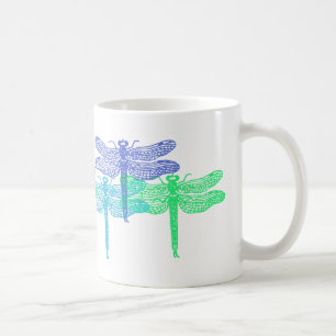 Caneca De Café Dragonfly Blues Mug