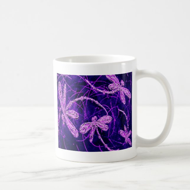 Caneca De Café Dragonfly Disco (Direita)