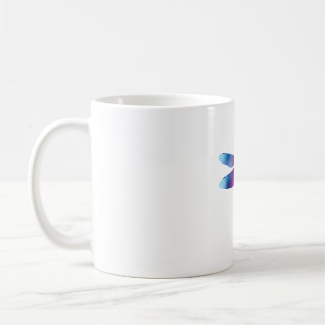 Caneca De Café Dragonfly Insect (Esquerda)
