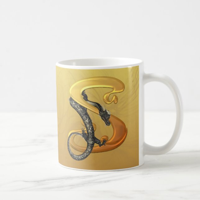 Caneca De Café Dragonlore S inicial (Direita)