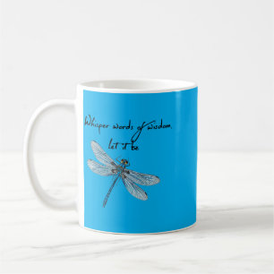 Caneca De Café Dragoy Sussurra Palavras De Sabedoria Libélula
