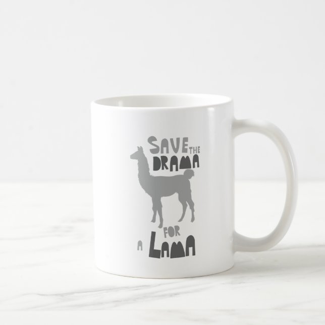 Caneca De Café Drama da Lama (Direita)