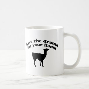 Caneca De Café Drama Llama