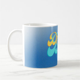 Caneca De Café Dream Big blue