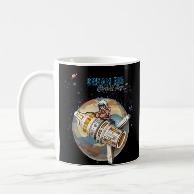 CANECA DE CAFÉ DREAM BIG ORBIT LONGE (Esquerda)