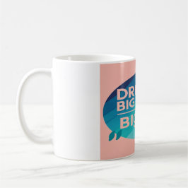 Caneca De Café Dream Big Write Bigger opção 2
