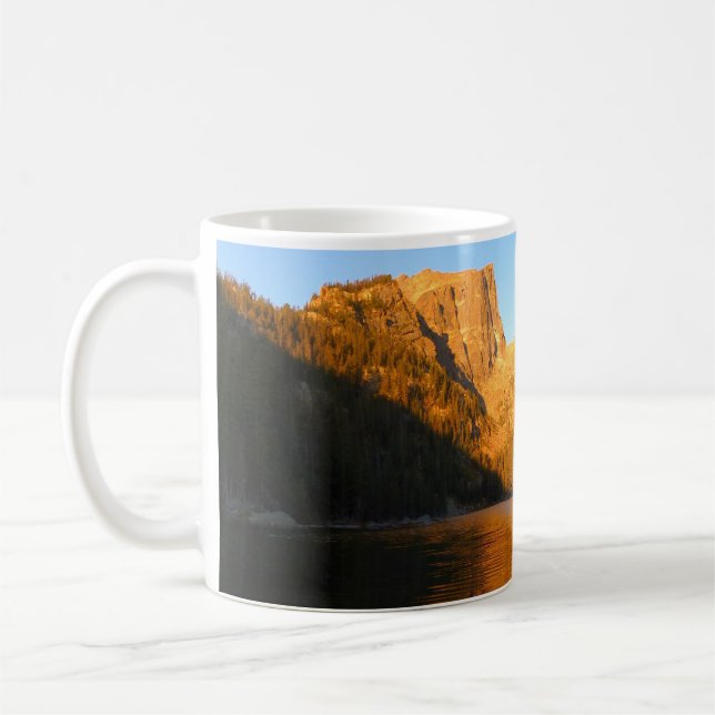 Caneca De Café Dream Lake in Sunrise Light I (Esquerda)