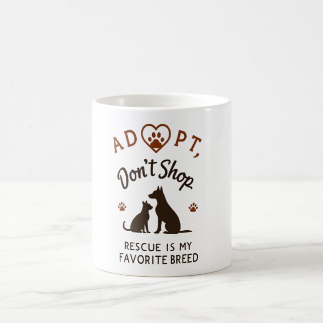Caneca De Café Dream Mug da Dog Lover - Sip & Support Rescut (Centro)