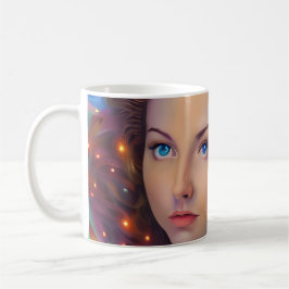Caneca De Café DreamGirl com Luzes Arco-Íris