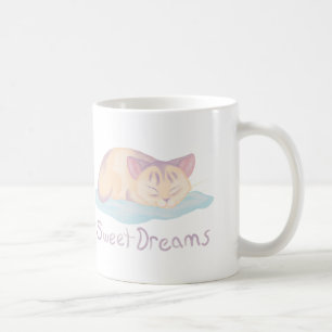 Caneca De Café Dreaming Kitten