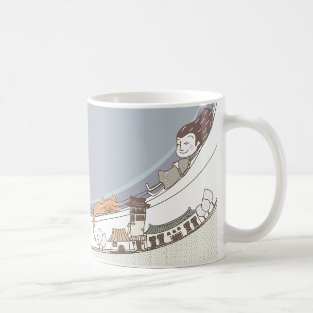 Caneca De Café Dreamscape 1 Mug (Direita)