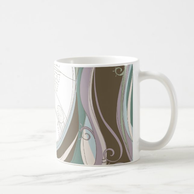 Caneca De Café Dreamscape 8 Mug (Direita)