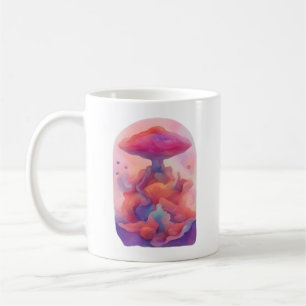 Caneca De Café Dreamscape Mushroom