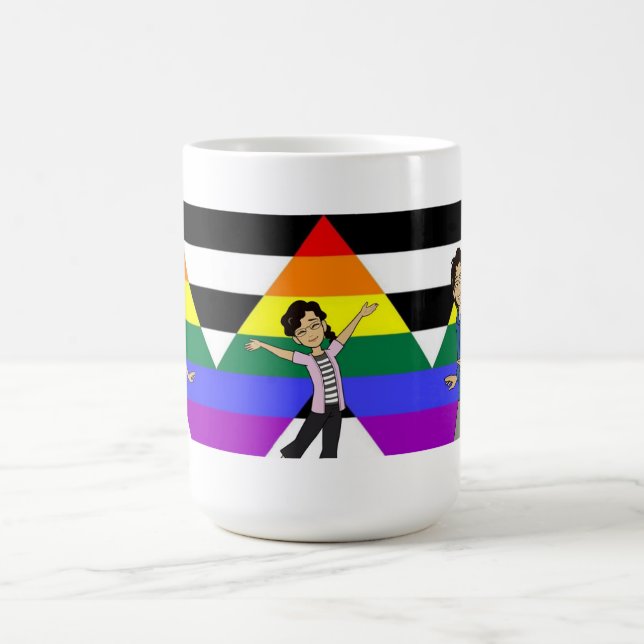 Caneca De Café DreamsIntoRealityComics A Arte Do Cobrir Para Cria (Centro)