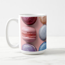 Caneca De Café Dreamy Bites: Macarons Café Mug