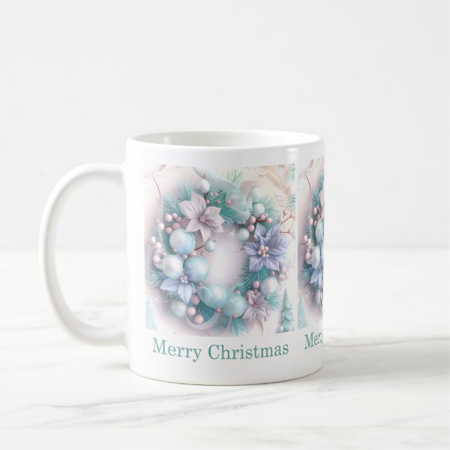 Caneca De Café Dreamy Christmas Wreath Mug (Esquerda)