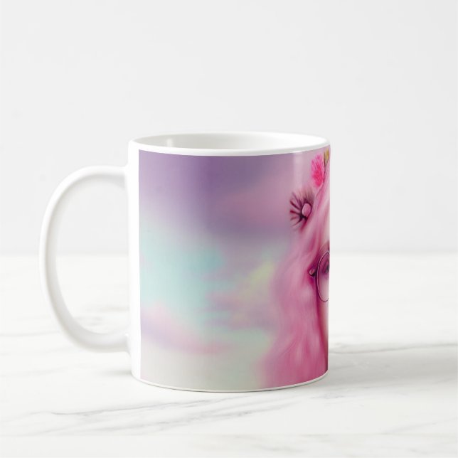 Caneca De Café Dreamy Rosa (Esquerda)