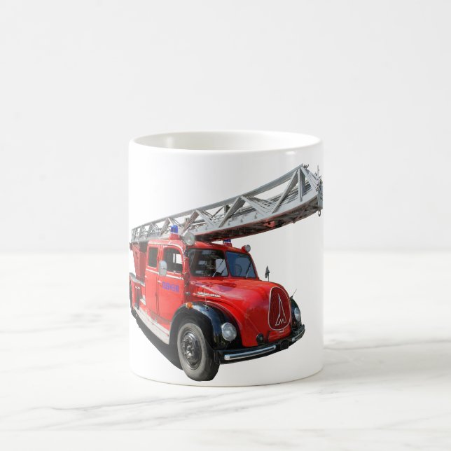 Caneca De Café Drehleiterwagen (Centro)