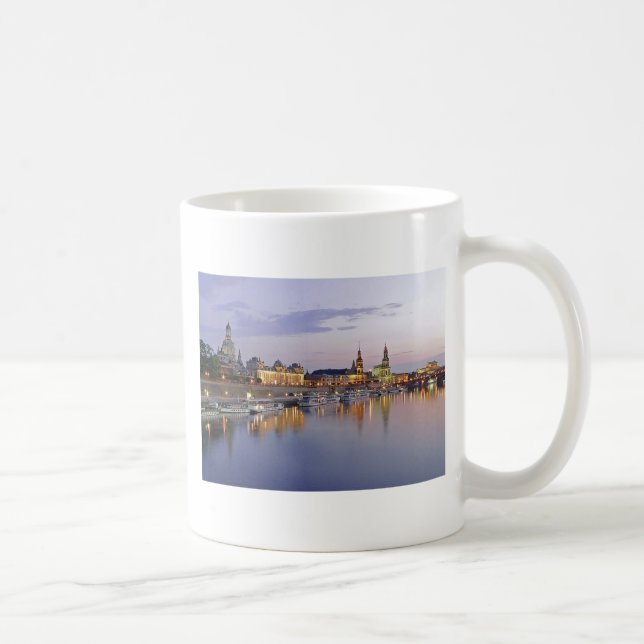 Caneca De Café Dresden panorama taça (Direita)