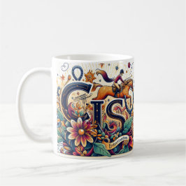 Caneca De Café Dressage Riding Rider Horse Mug