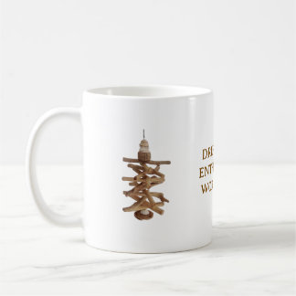 Caneca De Café DRIFTWOOD ENTHUSIASTS WORLDWIDE. WHITE MUG ite mug