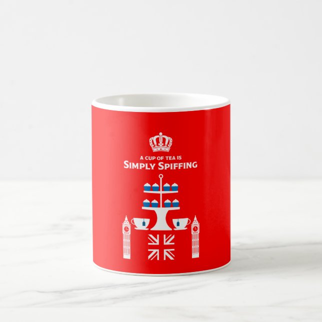 Caneca De Café Drinkers Clássicos de Chá Britânicos (Centro)