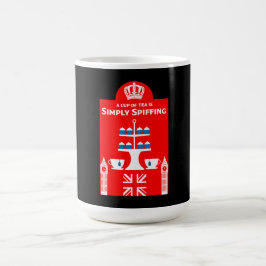 Caneca De Café Drinkers Clássicos de Chá Britânicos