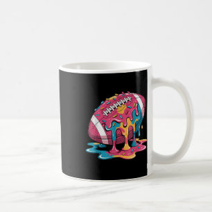 Caneca De Café Dripe De Futebol Para Lineman Wr Sorvete Rb Sprin